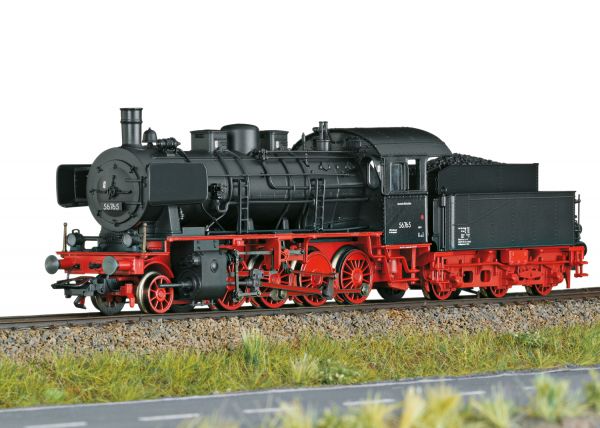 Trix 22908  NH22  Güterzug-Dampflok BR 56.1, DR,III