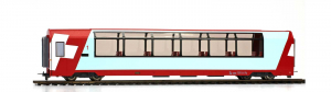BEMO H0m 3289 115 RhB Panoramawagen "Glacier Express" Typ Ap / 1 Klasse 1315 Epoche VI