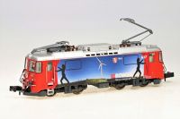 MDS-Modell 61005 Spur N RhB-2er-Set Schiebewandwagen RhB rotes Band und Valser 